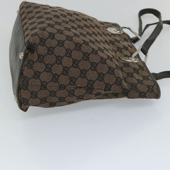 Gucci GG Canvas Tote Bag Brown - Picture 3 of 6